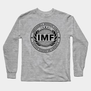 IMF - Impossible Mission Force (BLACK) Long Sleeve T-Shirt